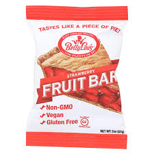 Betty Lou's Strawberry Fruit Bar 2oz