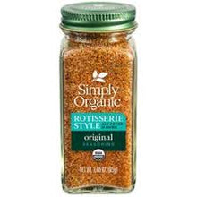 Load image into Gallery viewer, Simply Organic Rotisserie Style Seasoning Original 3oz
