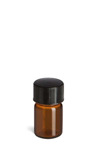 Amber Vial 5/8 dram