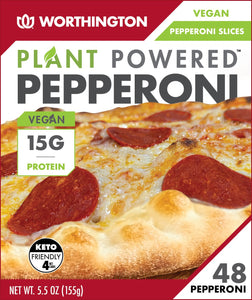 Worthington Meatless Pepperoni Slices