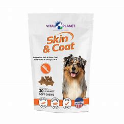 VP Skin & Coat 30ct dog chews