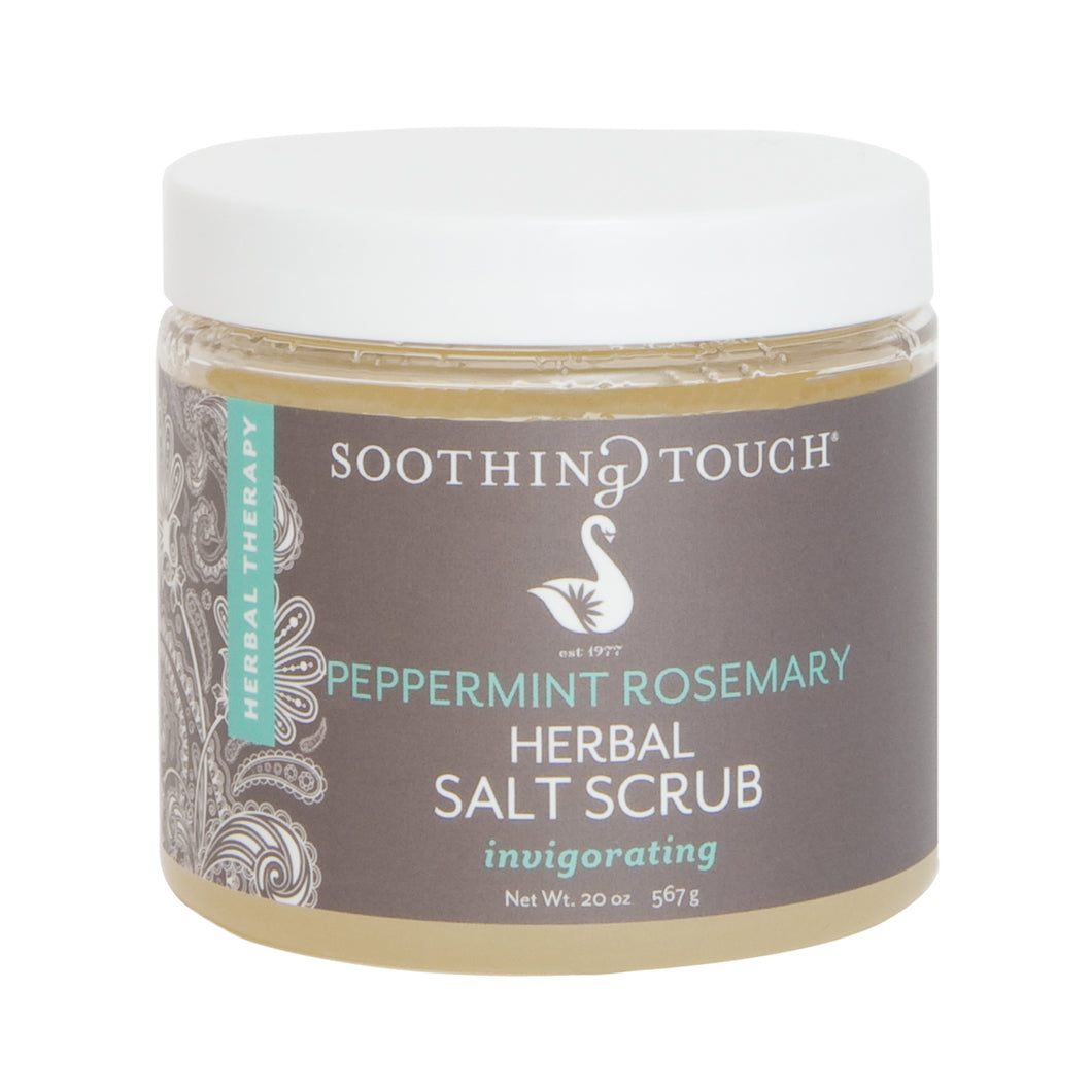 Soothing Touch Salt Scrub Peppermint Rosemary