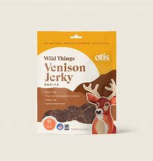 Wild Things Venison Jerky Dog Treats 4oz
