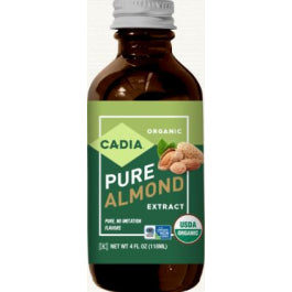 Cadia Organic Pure Almond Extract 4 fl oz