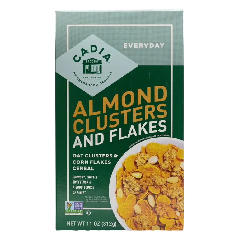 Cadia Almond Clusters And Flakes Cereal