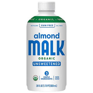 Almond Malk Org. Unsweetened 28oz