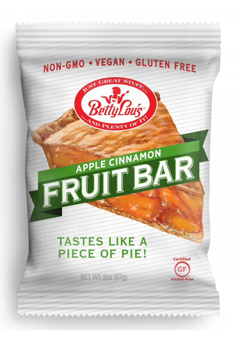 Betty Lou's Apple Cinnamon Fruit Bar