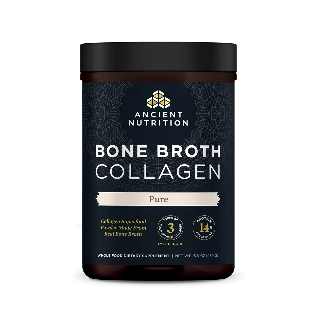 Ancient Nutrition Bone Broth Collagen Pure 30srv