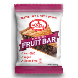 Betty Lou's Blackberry Fruit Bar 2oz