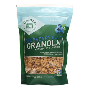 Cadia Blueberry Flax Granola