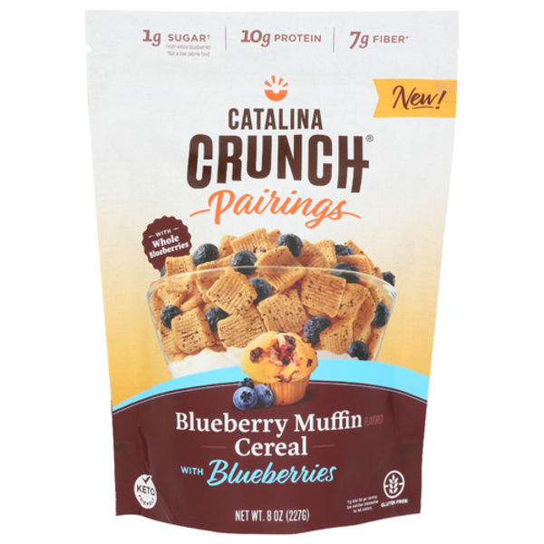 Catalina Crunch Blueberry Muffin Cereal w Blueberries 8oz
