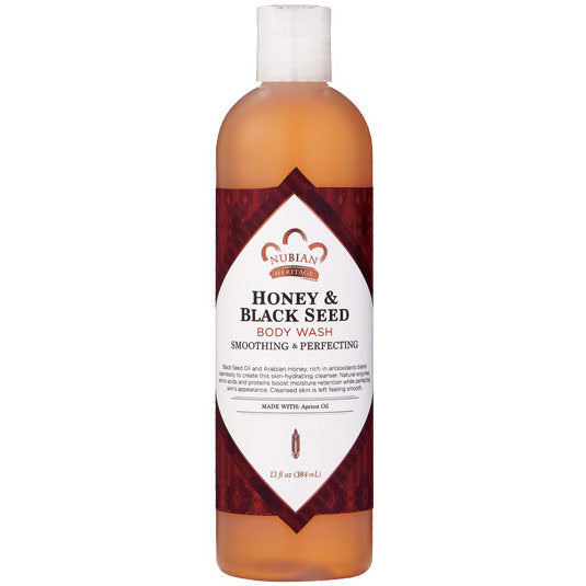 Honey & Black Seed Body Wash Nubian