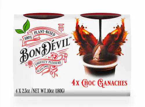 Bon Devil Dairy-Free Chocolate Ganache 4pk 2.47oz
