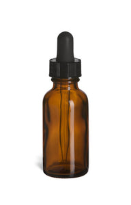 Amber Bottle w/Tincture 1oz