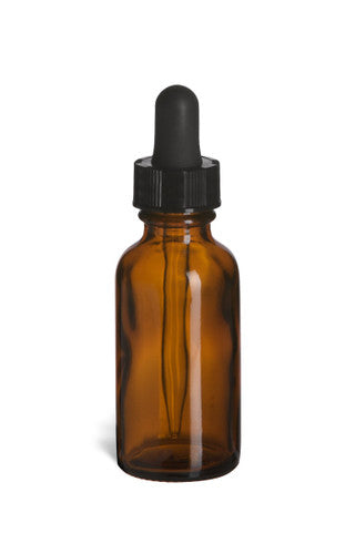 Amber Bottle w/Tincture 1oz
