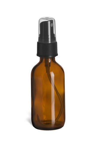 Amber Spray Bottle 2oz