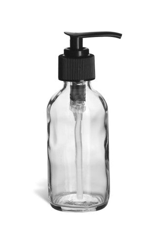 Clear Bottle WBlack Pump 4oz