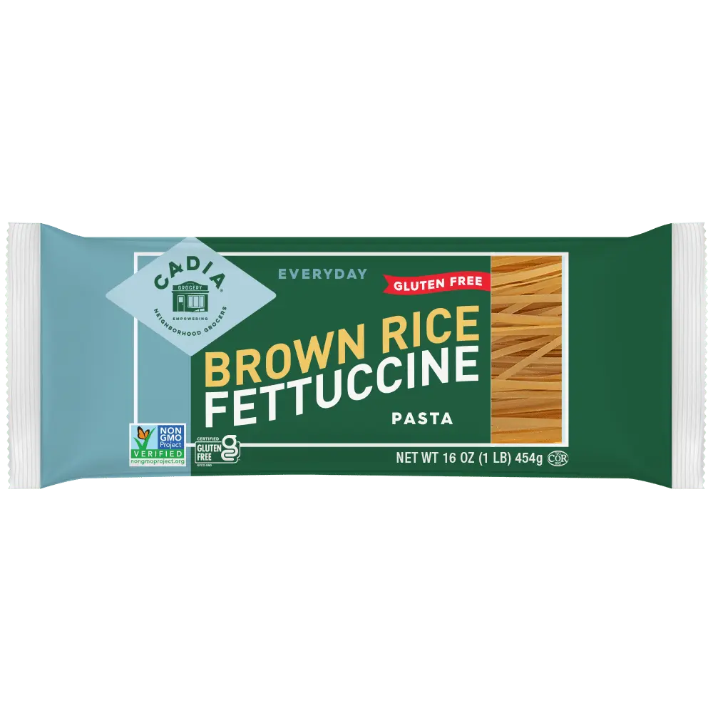 Fettuccine Brown Rice Pasta Cadia