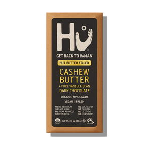 Cashew Butter + Pure Vanilla Bean Dark Chocolate