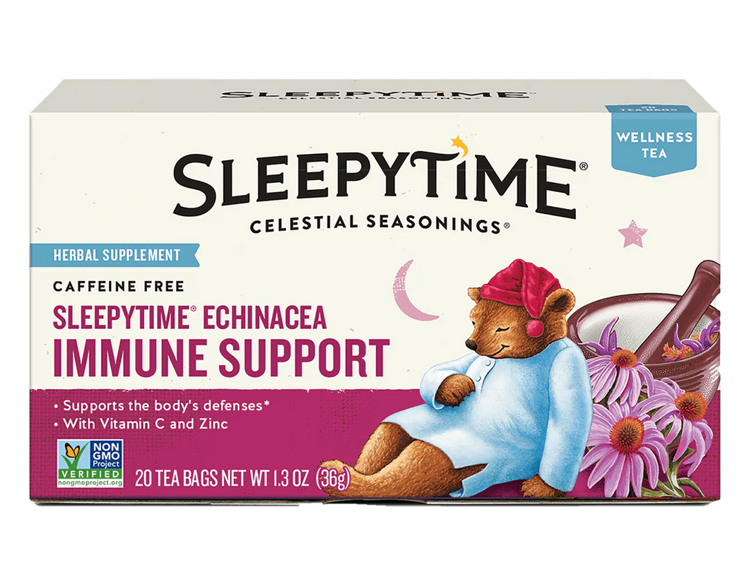 Celestial Seasonings Sleepytime Echinacea Immune Boost 20tb