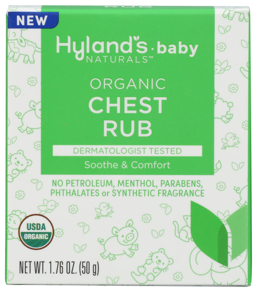 Hyland's Naturals Organic Chest Rub 1.76oz