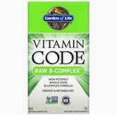 Garden Of Life B Complex Raw 60c