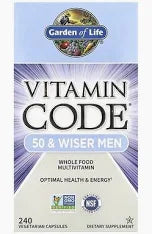 Garden Of Life Vitamin Code 50 & Wiser Men 240vc