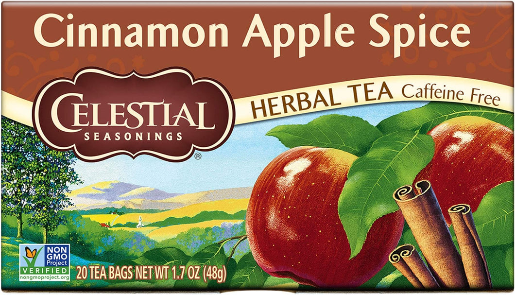 Celestial Seasonings Herbal Tea Cinnamon Apple 20ct