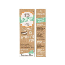 Load image into Gallery viewer, Dr. Ginger&#39;s Coconut Oil Whitening Pen Coconut Mint .35oz
