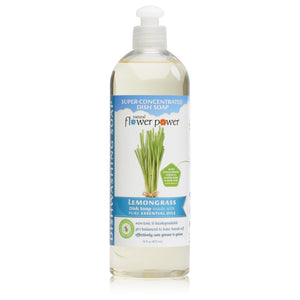 Lemongrass Dish Soap Flower Power