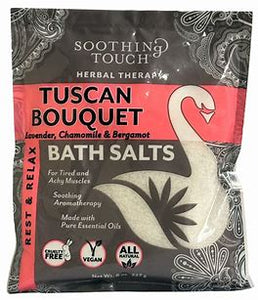 Soothing Touch Herbal Therapy Tuscan Bouquet Bath Salts 8oz