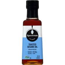 Spectrum Naturals Toasted Sesame Oil Og 8.5oz