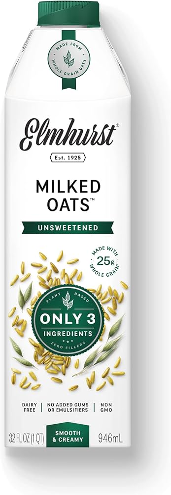 Elmhurst Milked Oats Unsweetened 32oz