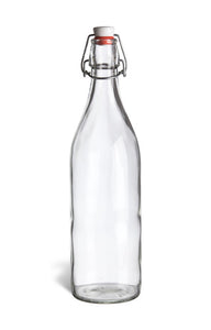 Clear Bottle WSwingtop 34oz