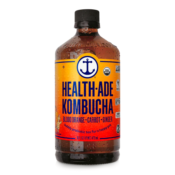 Health-Ade Kombucha Blood Orange Carrot Ginger 16oz