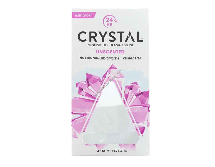 Crystal Mineral Deo Unsntd Stone 5 Oz