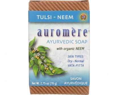 Auromere Ayurvedic Soap Tulsi Neem