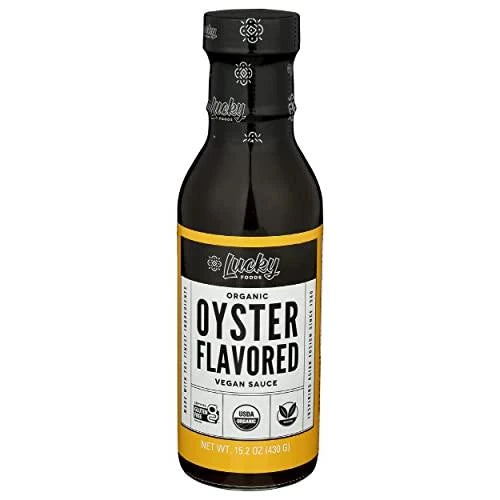Lucky Foods Organic Oyster Flavored Vegan Sauce 15.2oz