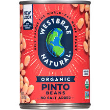 Westrae Natural Organic Pinto Beans 15oz