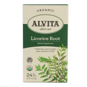 Alvita Licorice Root Tea Og 24 Bg