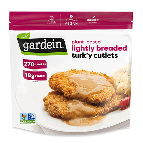 Gardein Lightly Breaded Turk'y cutlets