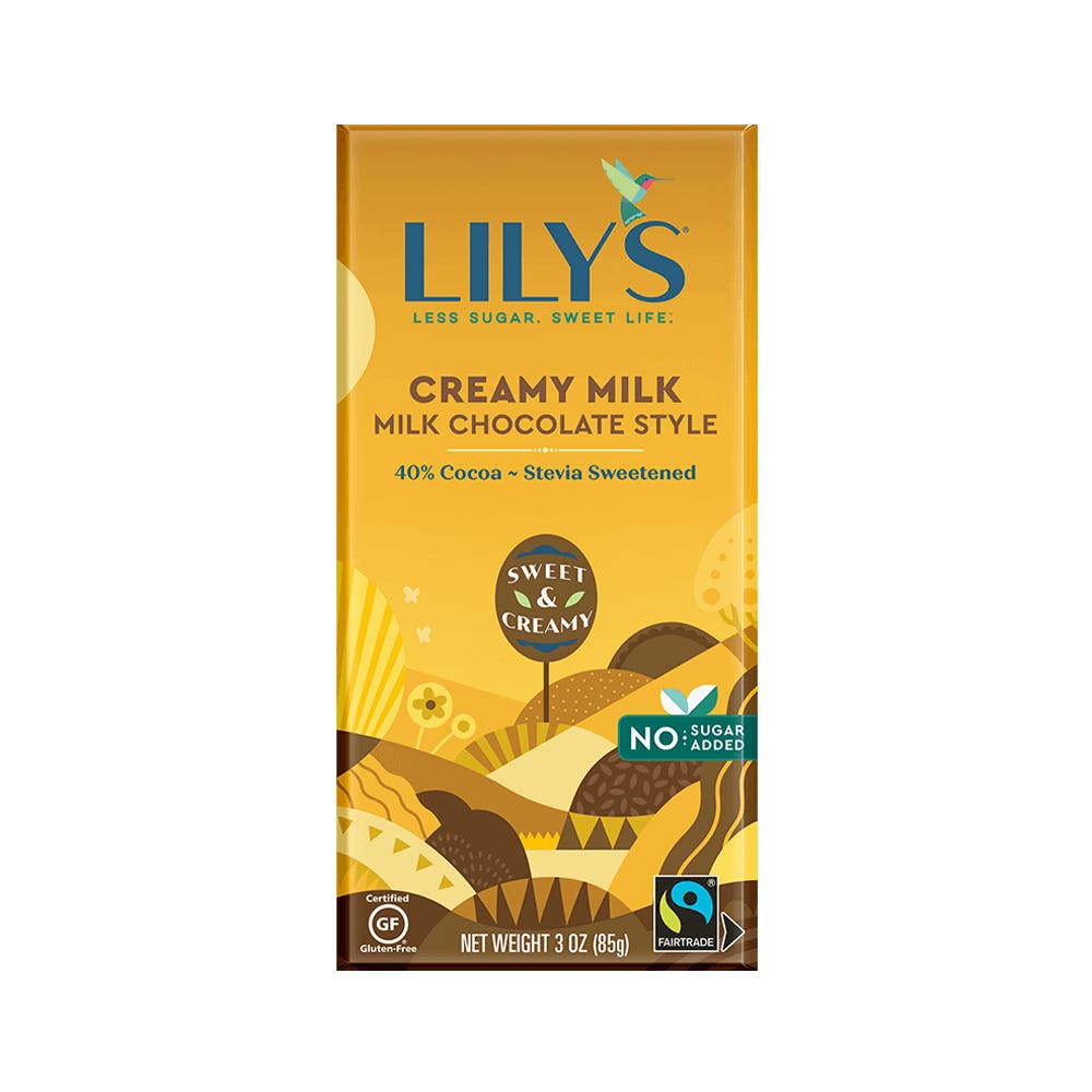Creamy Milk Chocolate Style Bar Lily's