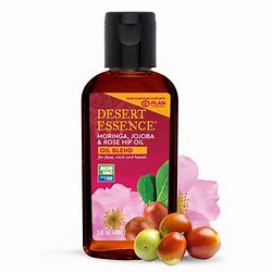 Dessert Essence Moringa, Jojoba & Rose Hip Oil 2oz