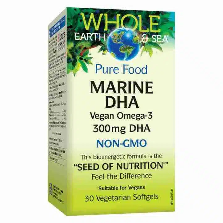 Natural Factors Marine DHA Vegan Omega-3 30 SG