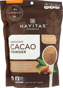 Navitas Org Cacao Powder 16oz