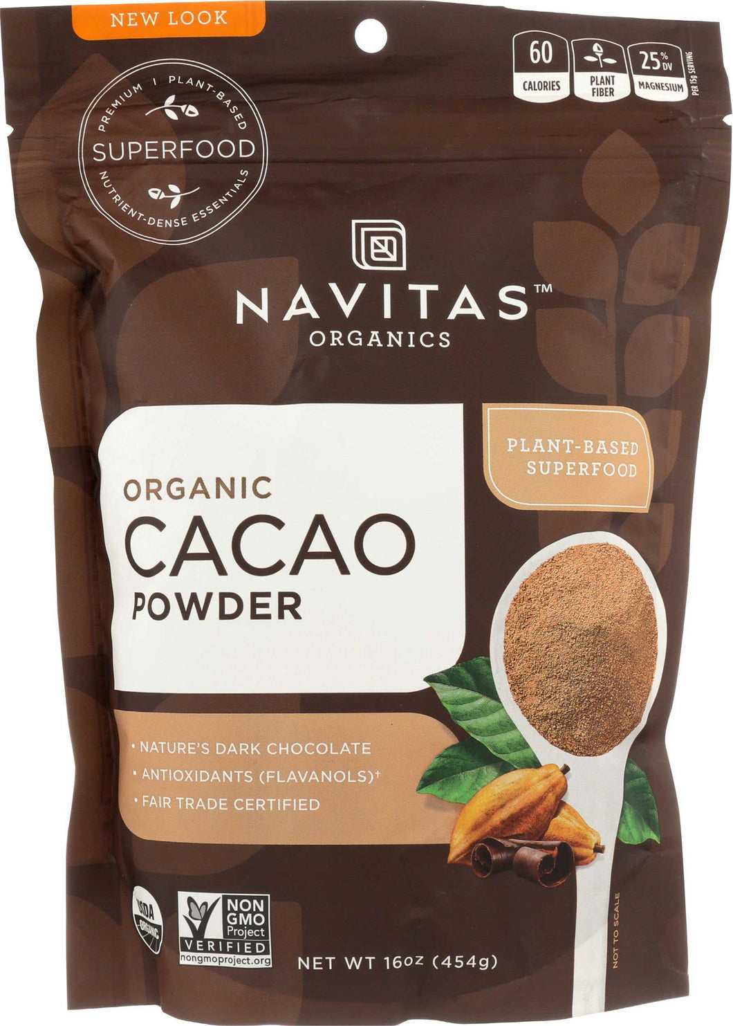 Navitas Org Cacao Powder 16oz