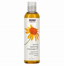 Now Arnica Soothing Massage Oil 8oz