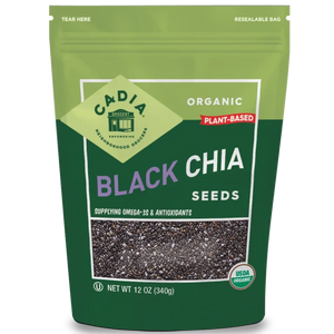 Cadia Organic Black Chia Seeds