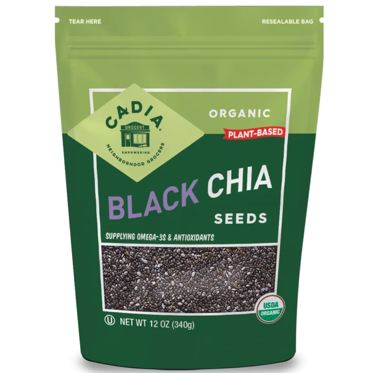 Cadia Organic Black Chia Seeds
