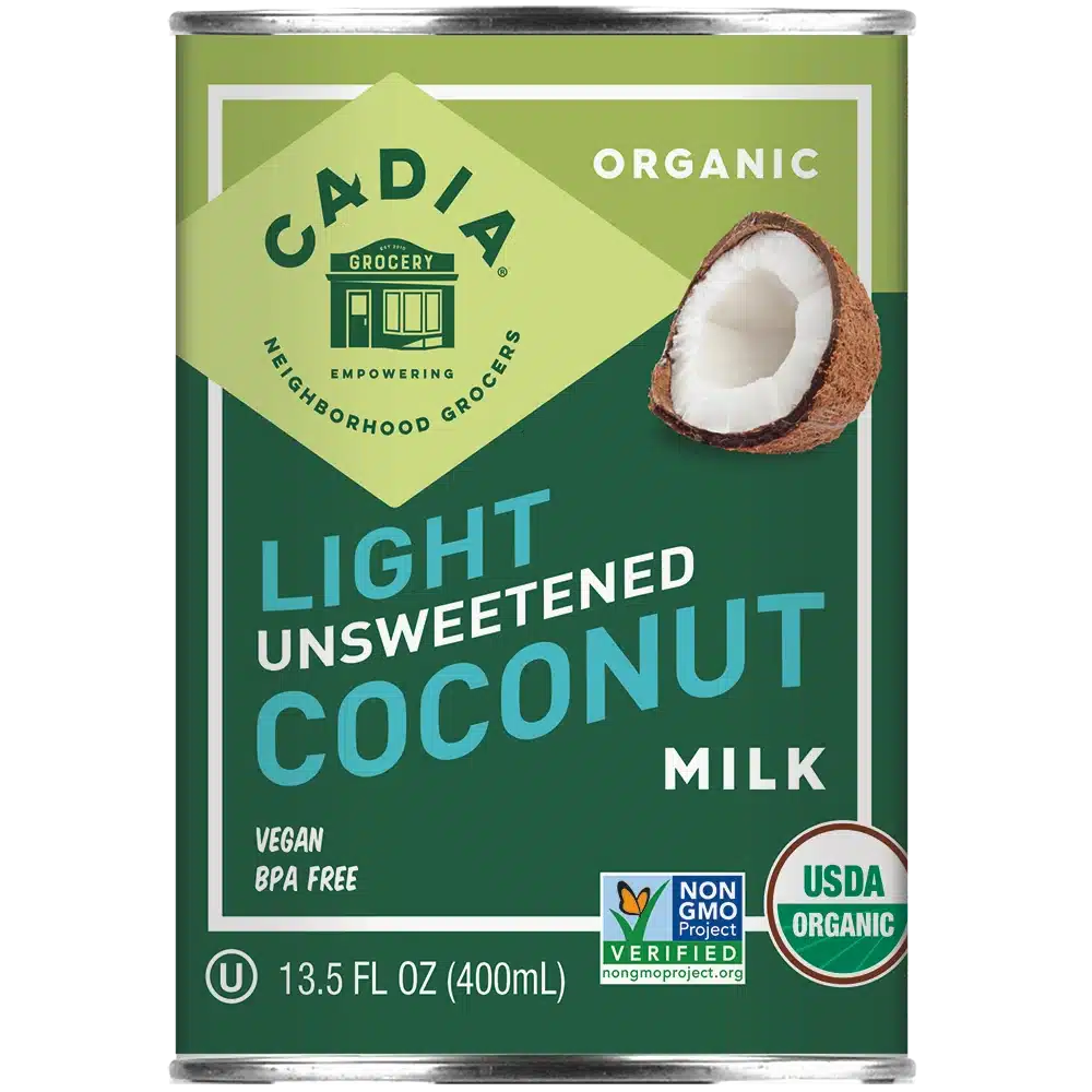 Cadia Organic Light Unsweetened Coconut Milk